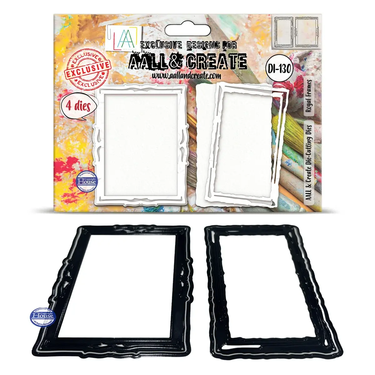 AALL & CREATE AALL & CREATE #130 ROYAL FRAMES DIE SET