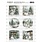 RONRON DESIGNS RONRON DESIGNS BONHOMMES DE NEIGE EN CAMPAGNE RICE PAPER