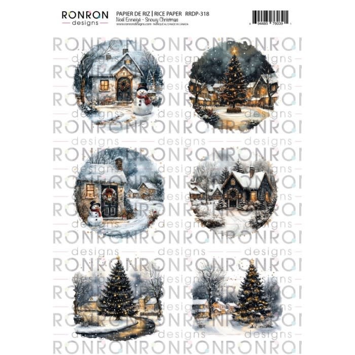 RONRON DESIGNS RONRON DESIGNS NOËL ENNEIGÉ RICE PAPER