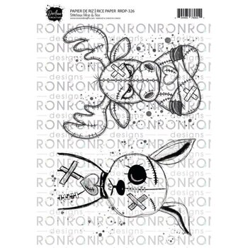 RONRON DESIGNS RONRON DESIGNS DOANN CREATIVE - STITCHOUX MOJO & NOX RICE PAPER