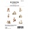 RONRON DESIGNS RONRON DESIGNS OIES DE NOËL TOPPERS