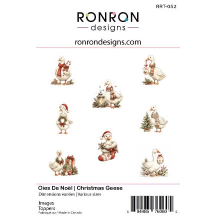 RONRON DESIGNS RONRON DESIGNS OIES DE NOËL TOPPERS