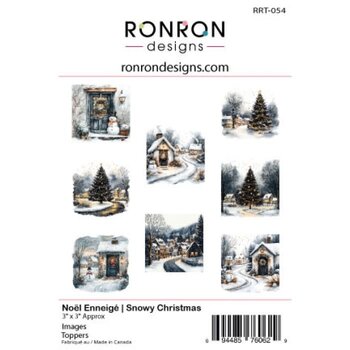 RONRON DESIGNS RONRON DESIGNS NOËL ENNEIGÉ TOPPERS