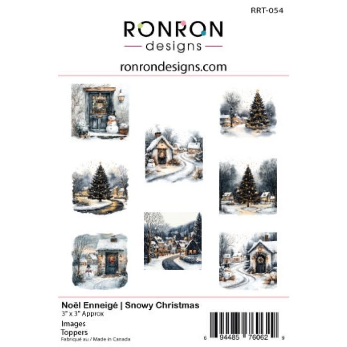 RONRON DESIGNS RONRON DESIGNS NOËL ENNEIGÉ TOPPERS