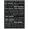 RONRON DESIGNS RONRON DESIGNS MERRY CHRISTMAS - BLACK STICKERS