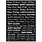 RONRON DESIGNS RONRON DESIGNS HAPPY HOLIDAYS - BLACK STICKERS