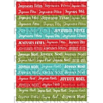 RONRON DESIGNS RONRON DESIGNS SOUHAITS FESTIFS - COULEURS VIVES STICKERS
