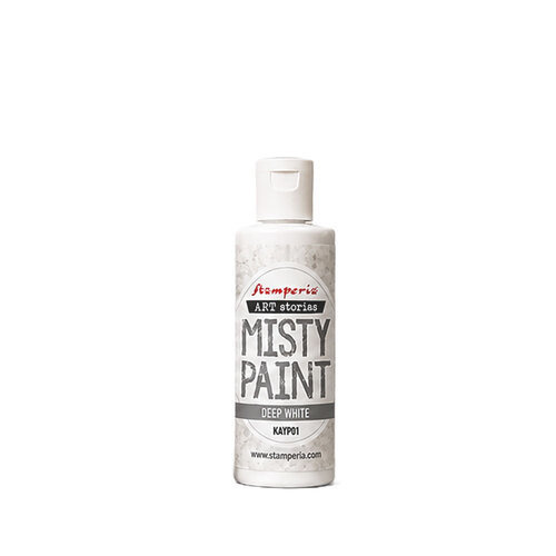 STAMPERIA STAMPERIA MISTY PAINT DEEP WHITE 60ml