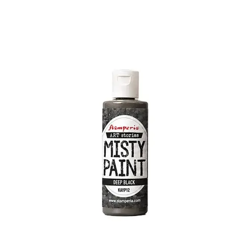 STAMPERIA STAMPERIA MISTY PAINT DEEP BLACK 60ml
