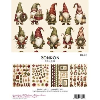 RONRON DESIGNS RONRON DESIGNS NOËL TRADITIONNEL EPHEMERA