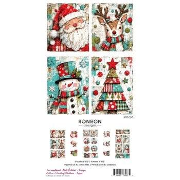 RONRON DESIGNS RONRON DESIGNS NOËL ÉCLATANT TOPPERS
