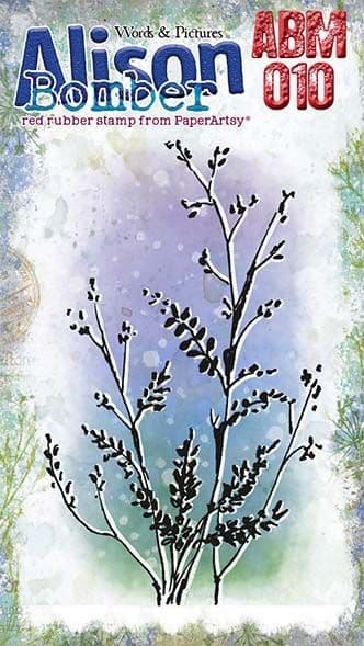 PAPER ARTSY PAPER ARTSY ALISON BOMBER ABM010 MINI CLING STAMP