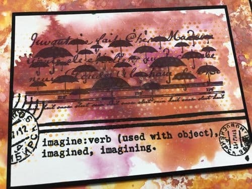 PAPER ARTSY PAPER ARTSY HOT PICKS HP1801 CLING STAMP SET