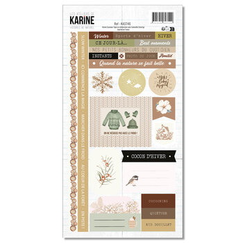 LES ATELIERS DE KARINE LES ATELIERS DE KARINE HISTOIRES AU NATUREL STICKERS