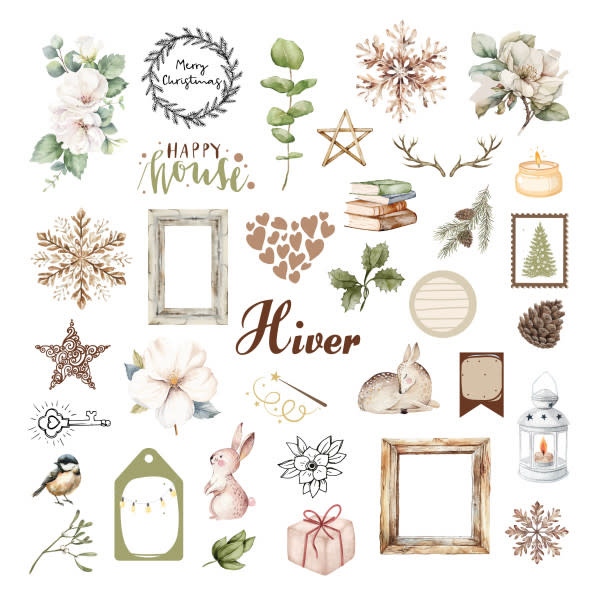 LES ATELIERS DE KARINE LES ATELIERS DE KARINE HISTOIRES AU NATUREL DIE CUTS CALQUE