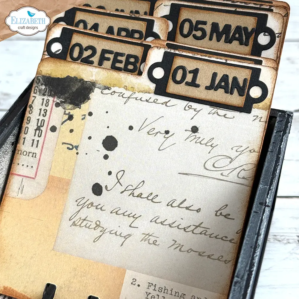 ELIZABETH CRAFT DESIGNS ELIZABETH CRAFT DESIGNS ESTHER GLAS PLANNER ESSENTIALS PLANNER CARDS 4