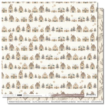 LES ATELIERS DE KARINE LES ATELIERS DE KARINE HISTOIRES AU NATUREL AU COEUR DU VILLAGE 12x12 CARDSTOCK