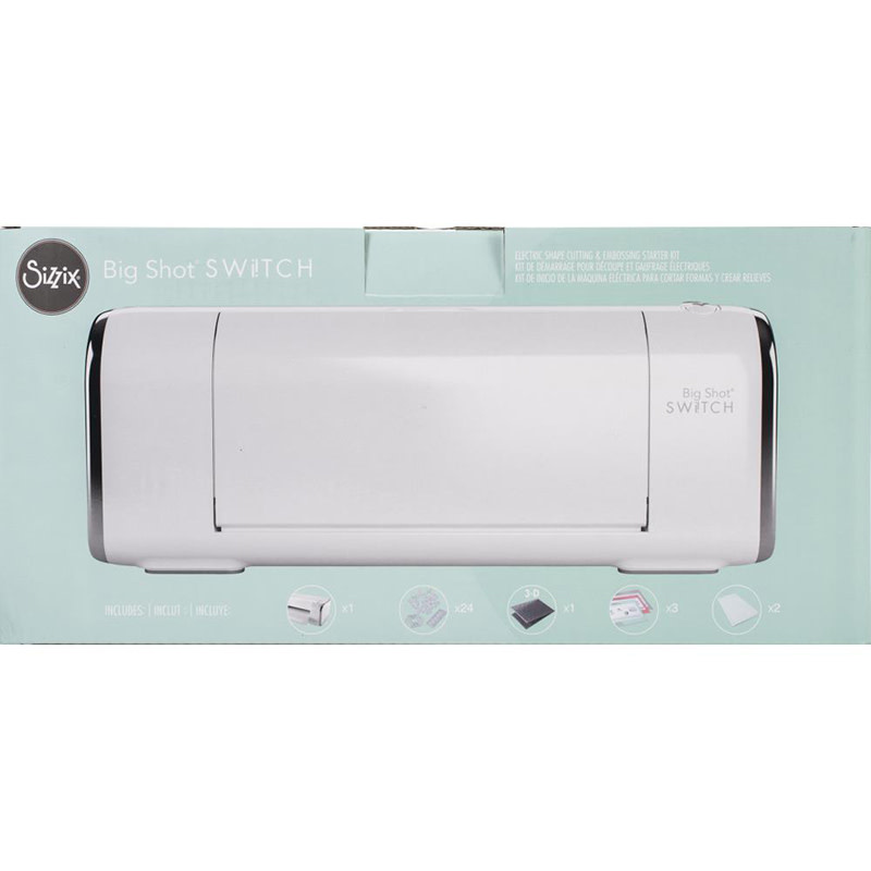 SIZZIX SIZZIX WHITE BIG SHOT SWITCH PLUS STARTER KIT