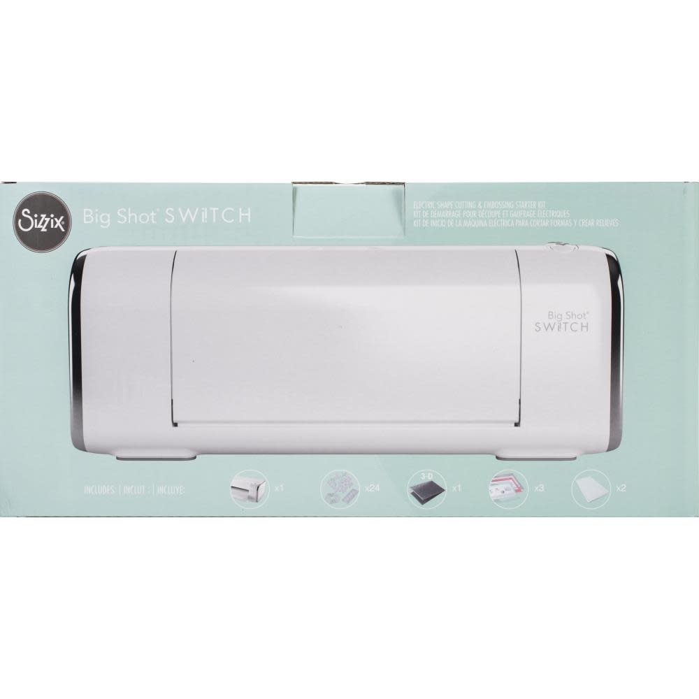 SIZZIX SIZZIX WHITE BIG SHOT SWITCH PLUS STARTER KIT