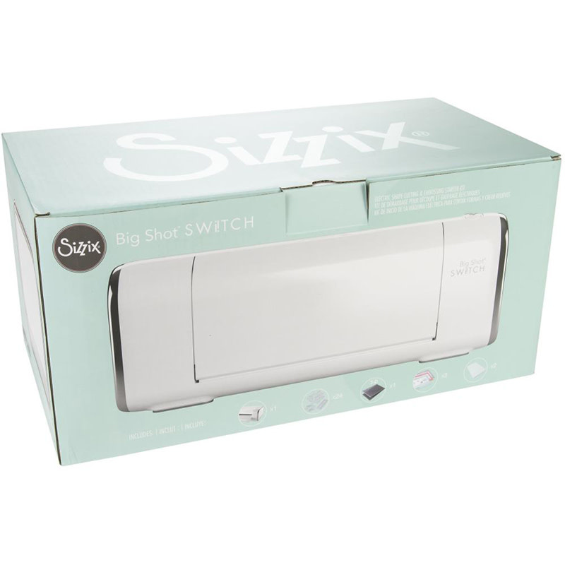 SIZZIX SIZZIX WHITE BIG SHOT SWITCH PLUS STARTER KIT