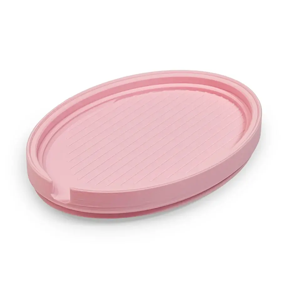 GLASSBOARD STUDIO GLASSBOARD STUDIO BLUSH PINK MAGINK OVAL TRAYS 2/PK