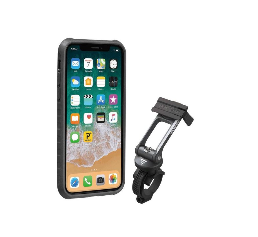 RIDECASE iPHONE X WITH MOUNT