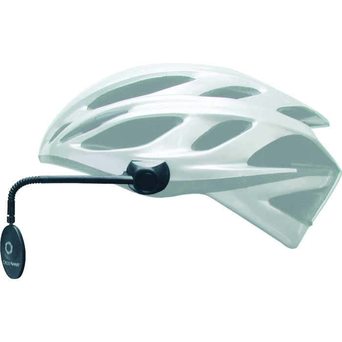 cycle aware reflex helmet mirror