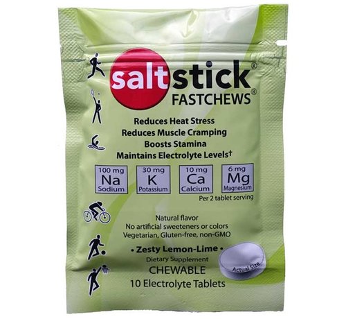 SaltStick FastChews 10 Tablet pouch