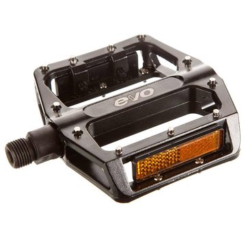 Hightail MX-6, Platform Pedals, Body: Aluminum, Spindle: Cr-Mo, 9/16'', Black, Pair