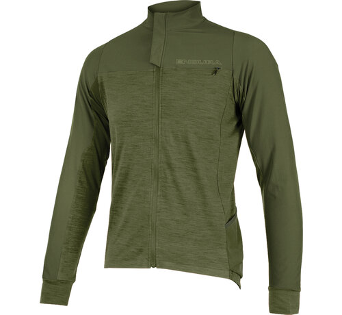 MEN'S GV500 LONG SLEEVE JERSEY – OLIVE GREEN