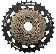 Shimano MULTIPLE FREEWHEEL SPROCKET, MF-TZ500-7,7-SPEED, 14-16-18-20-22-24-34T, IND.PACK