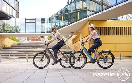 Experience the joy of riding an ebike with Gazelle Bikes.