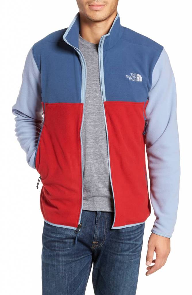 north face glacier alpine full zip mens 