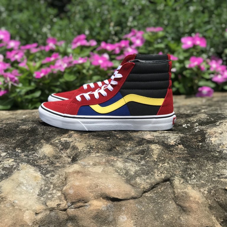 vans sk8 hi otw rally skate shoe