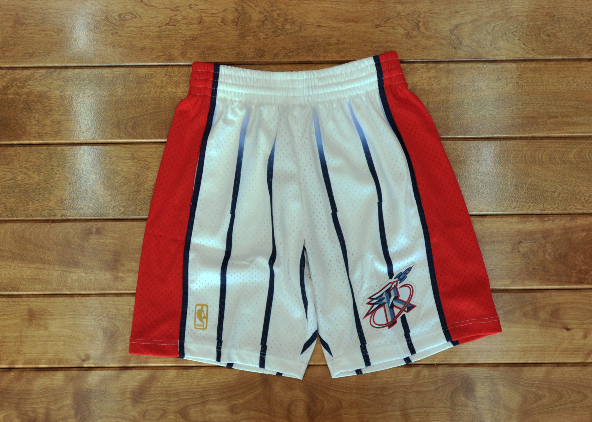 HOUSTON ROCKETS RETRO SHORTS (RED)