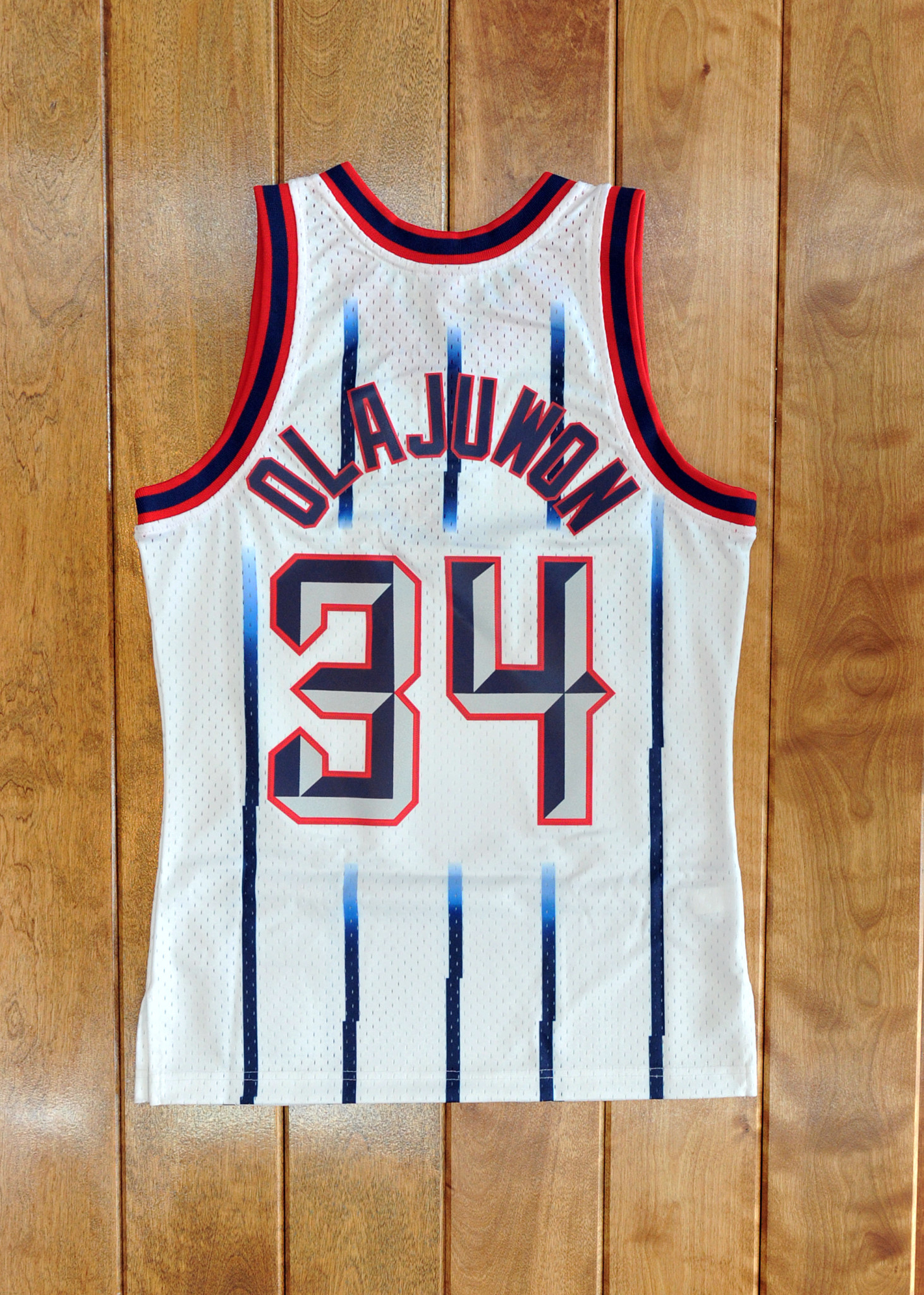 Houston Rockets Jersey Mitchell & Ness Hakeem Olajuwon Swingman