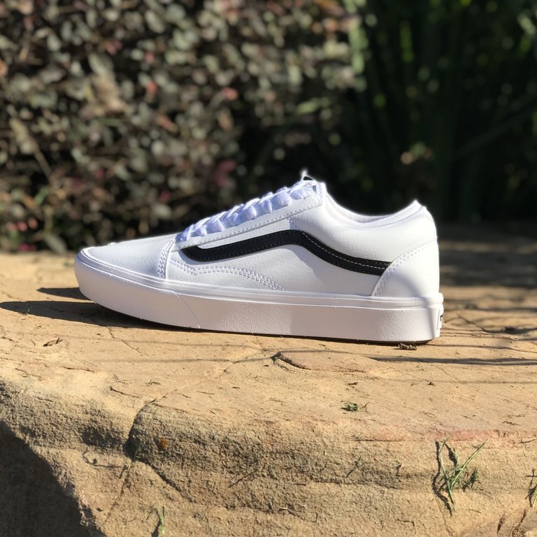 classic tumble comfycush old skool white