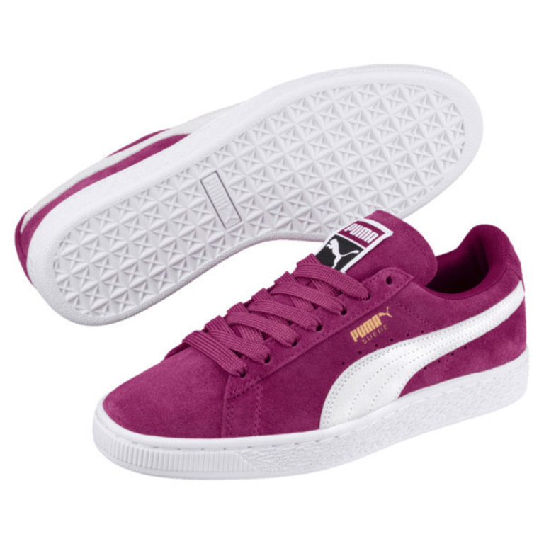 puma suede magenta