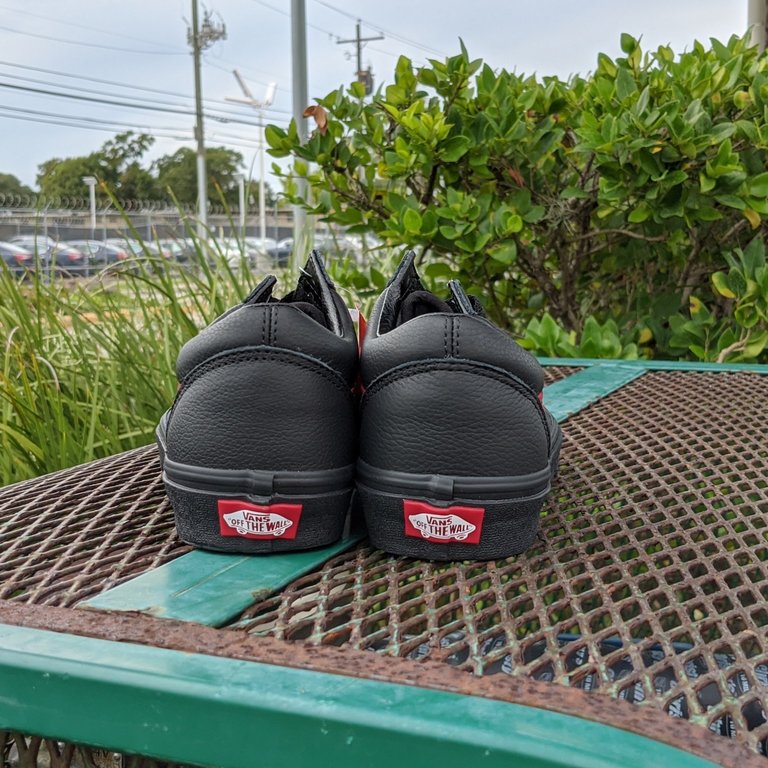 Vans Old Skool Skate Shoe - Black Monochrome