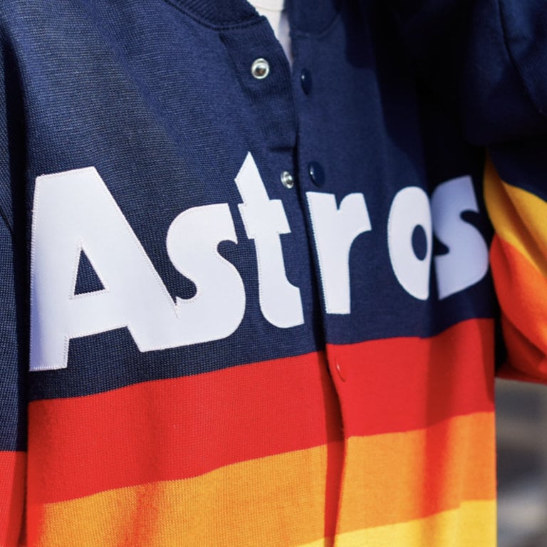 1986 Authentic Sweater Houston Astros Eight One