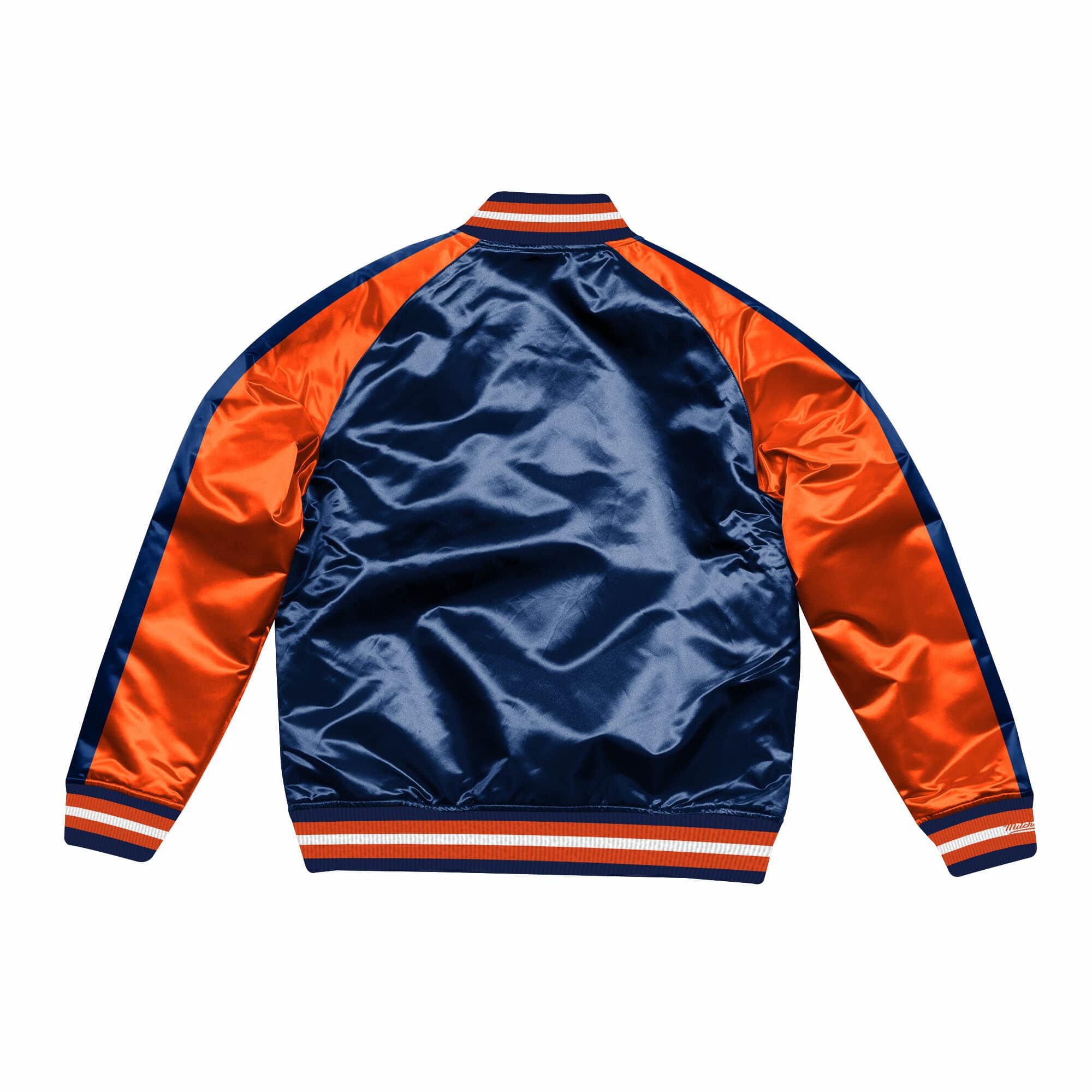 Mitchell & Ness Astros Color Blocked Light Weight Satin Jacket