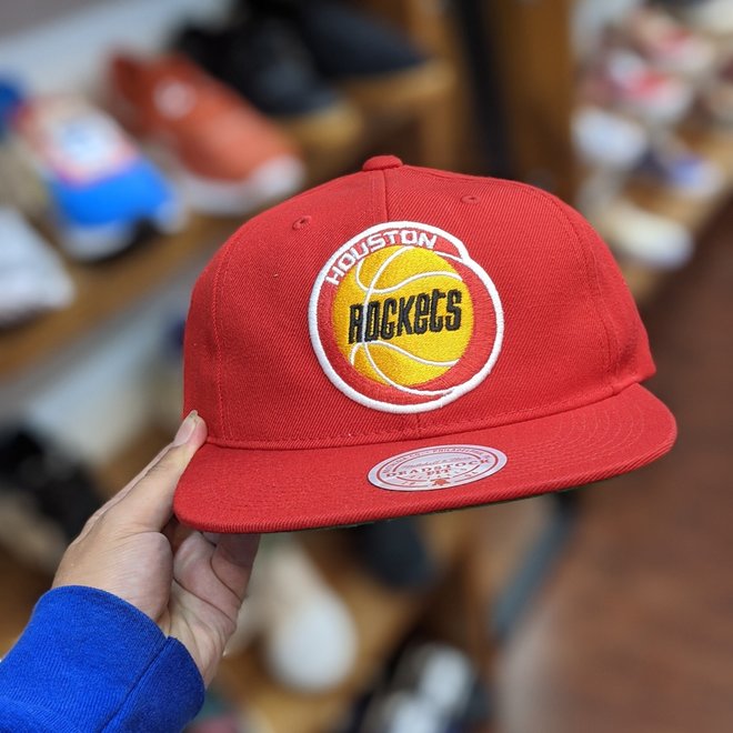 Mitchell /& Ness Houston Rockets D/ébardeur Rouge Homme Dazzle