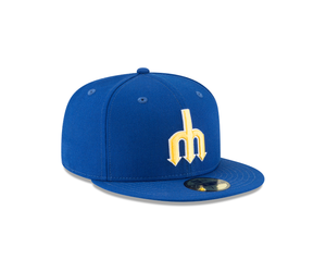 Seattle Mariners Trident New Era 59Fifty Cooperstown Collection