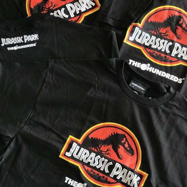 Jurassic Park Logo T-Shirt Black - Eight One