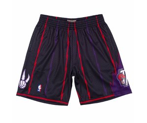 Mitchell & Ness Toronto Raptors Men's Reload Collection Swingman Shorts - Red