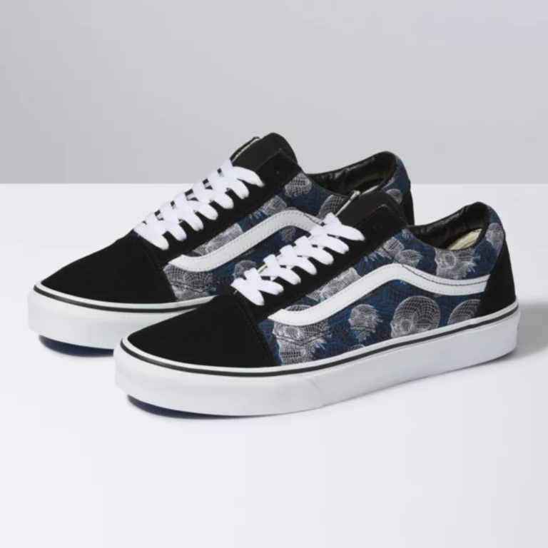 vans old skool skull