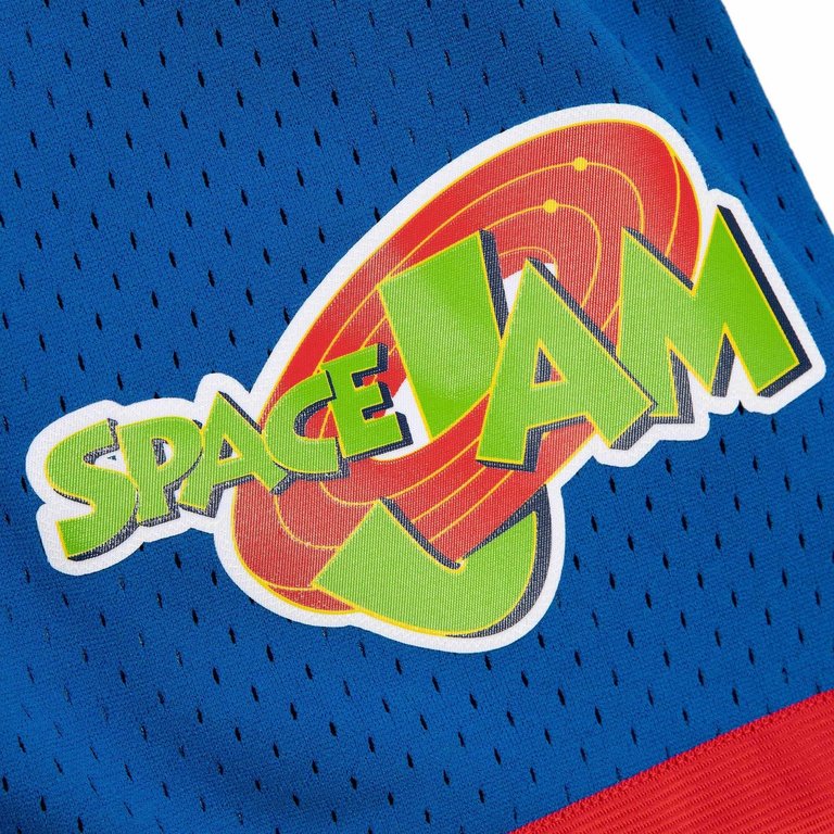 Mitchell & Ness Space Jam 2 Snapback Hat Cap - Black/Royal