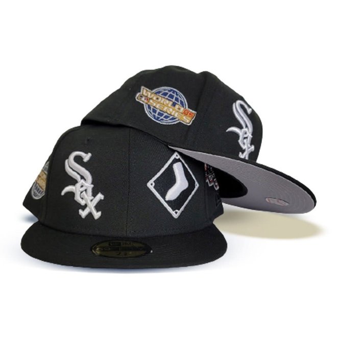 Chicago White Sox Mitchell & Ness Cooperstown Collection Away Snapback Hat  - Gray
