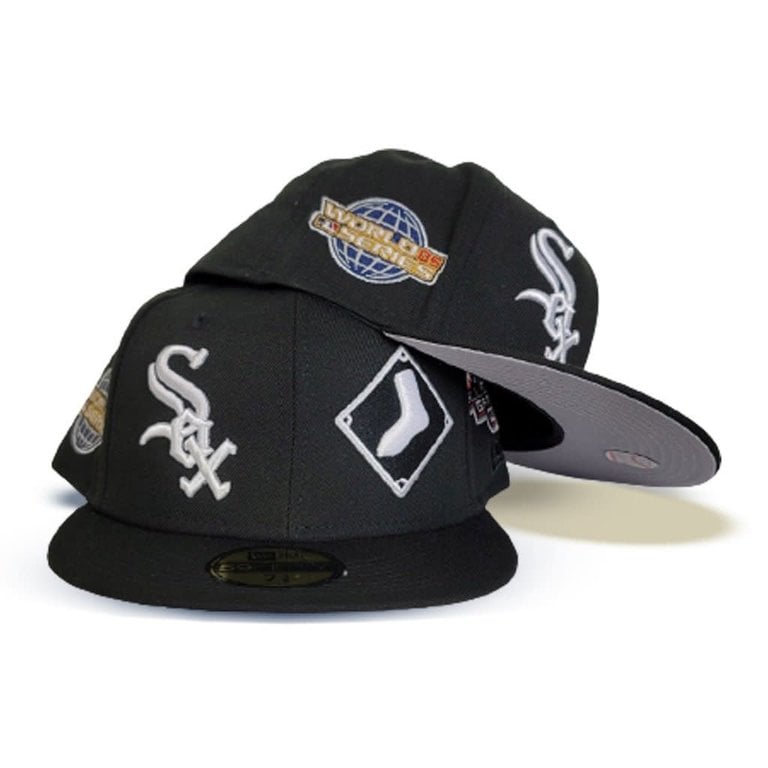 white sox hat with world series patch