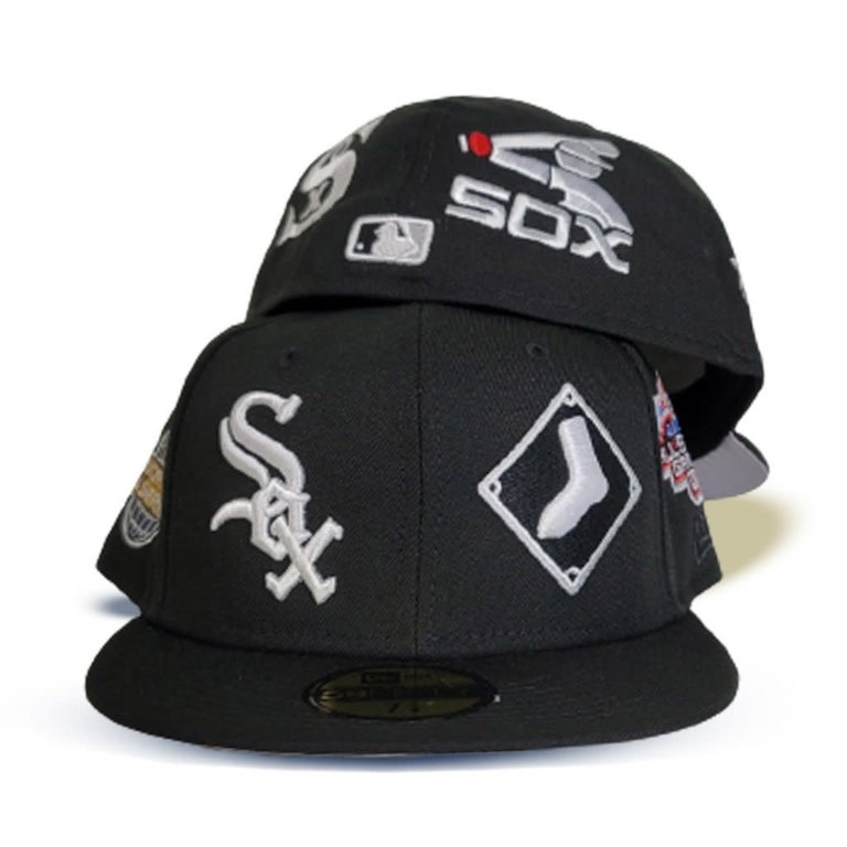 white sox fitted patch